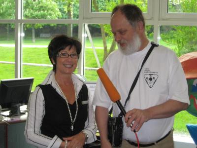 Frau Deutsch und Herr Landgrafe
