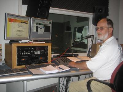 Herr Landgrafe bei der Arbeit