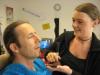 In der Maske